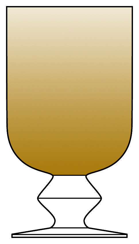 Tuscany Amber Water Goblet by Noble Excellence-1