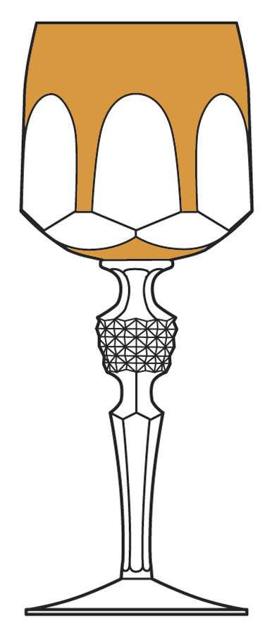 Antika Amber Hock Wine by Nachtmann-1