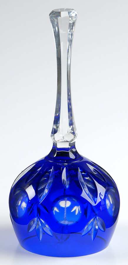 Bamberg (Curved in Bowl Shape) Cobalt Bell by Nachtmann-1