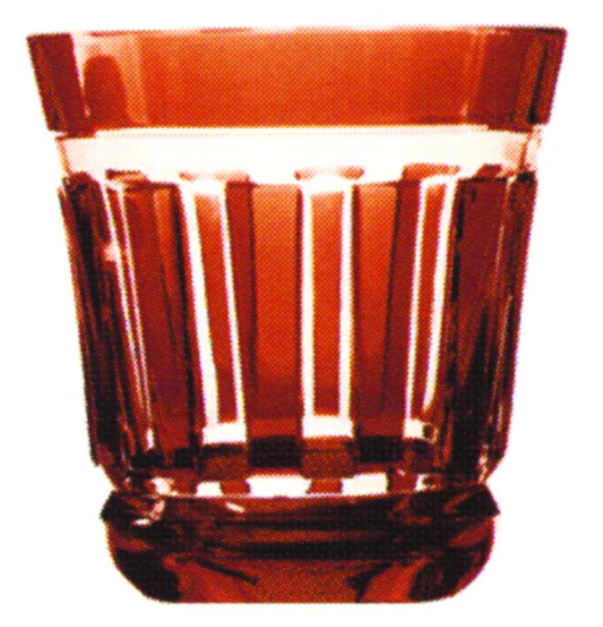 Avignon Gold Ruby Whiskey Glass by Nachtmann-1