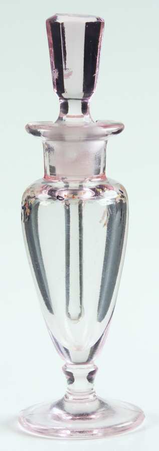 Queen Anne Pink (Line 10-2) Cologne Bottle & Stopper by New Martinsville-1