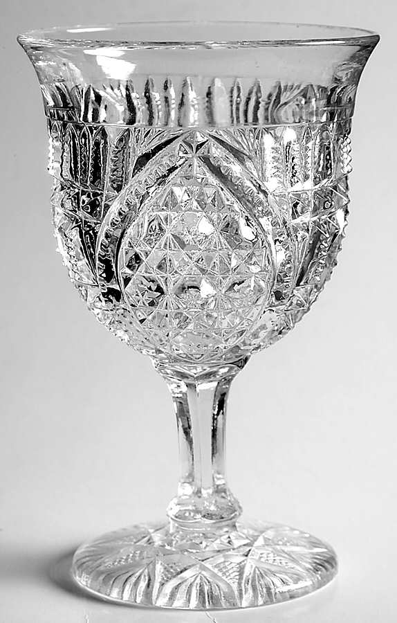 Fortuna Water Goblet by New Martinsville-1