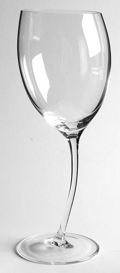 Tilt Water Goblet by Nambe-1