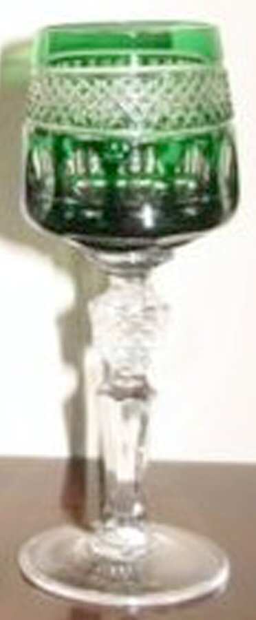 NCH20-Emerald Green Cordial Glass by Nachtmann-1