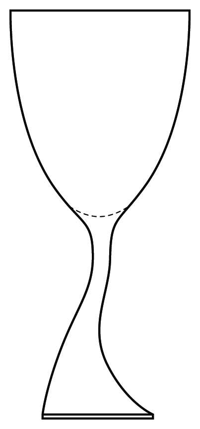 Tango Water Goblet by Nambe-1