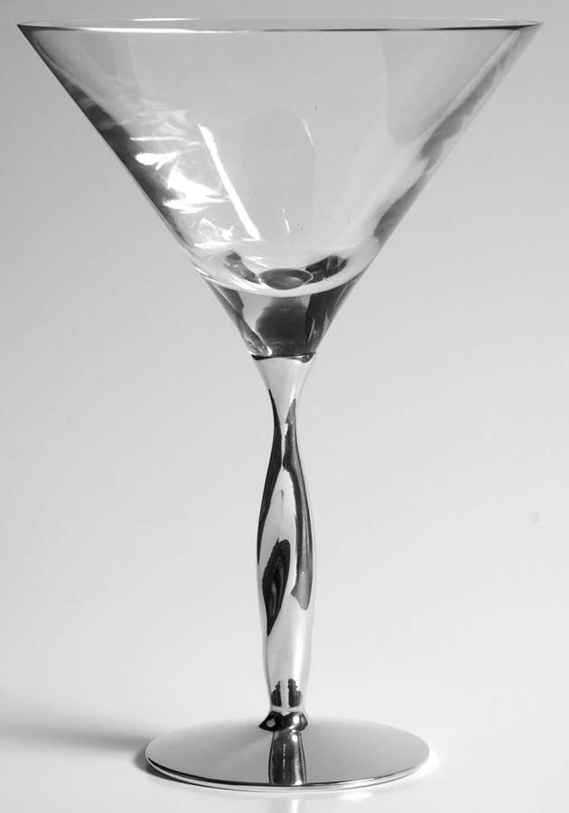 Twist Martini Glass by Nambe-1