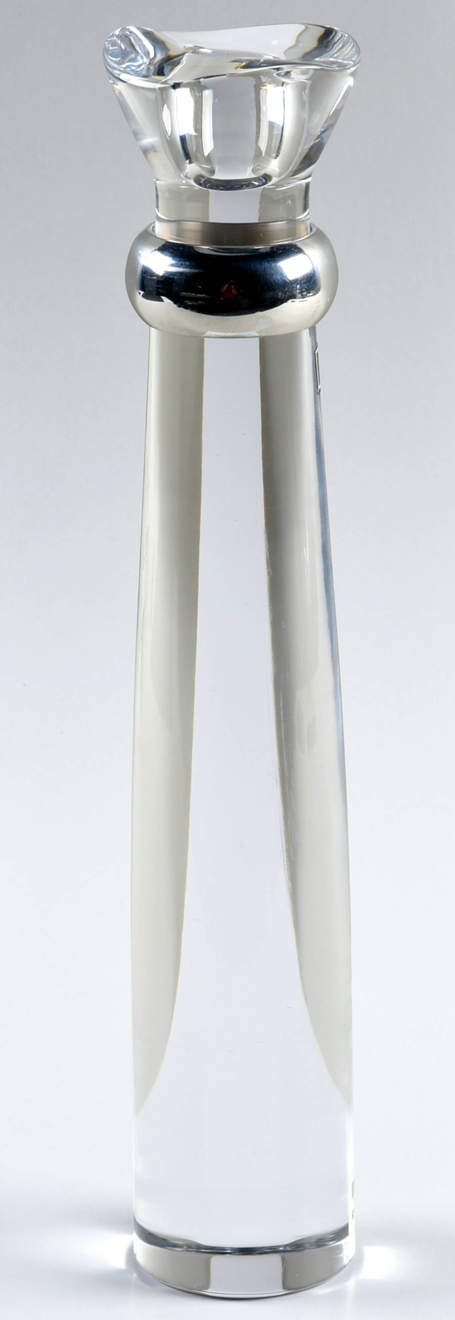 Titan 12" Tall Single Light Candlestick by Nambe-1