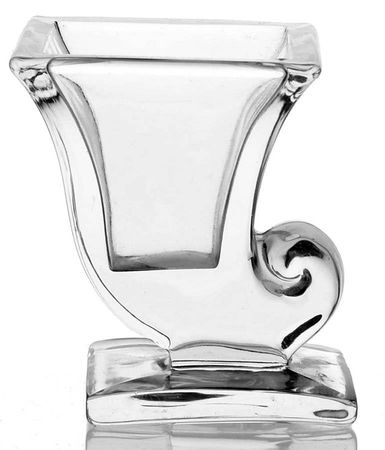 Cornucopia Footed Cigarette Urn by New Martinsville-1
