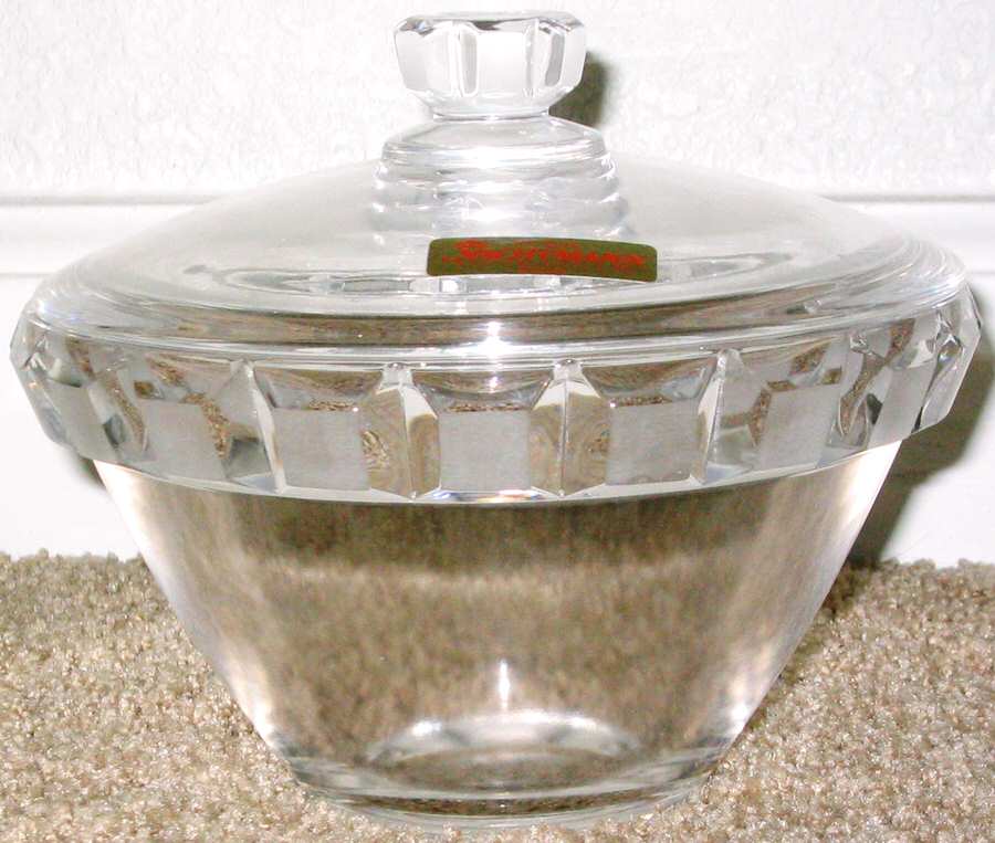 Facette Candy Dish & Lid by Nachtmann-1