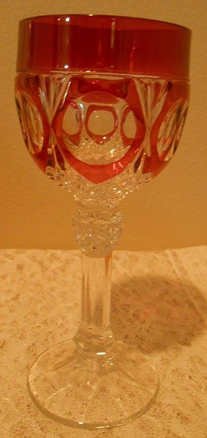 Napoleon (Bands) Ruby Hock Wine by Nachtmann-1