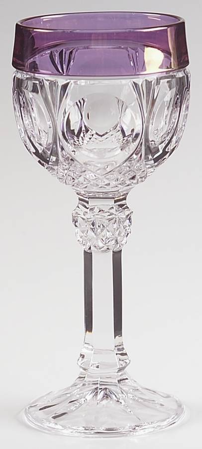 Napoleon (Bands) Amethyst Hock Wine by Nachtmann-1