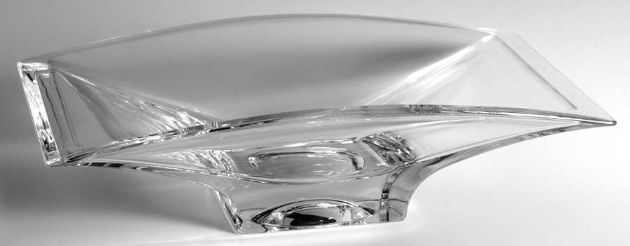 Planar 11" Rectangular Bowl by Nambe-1