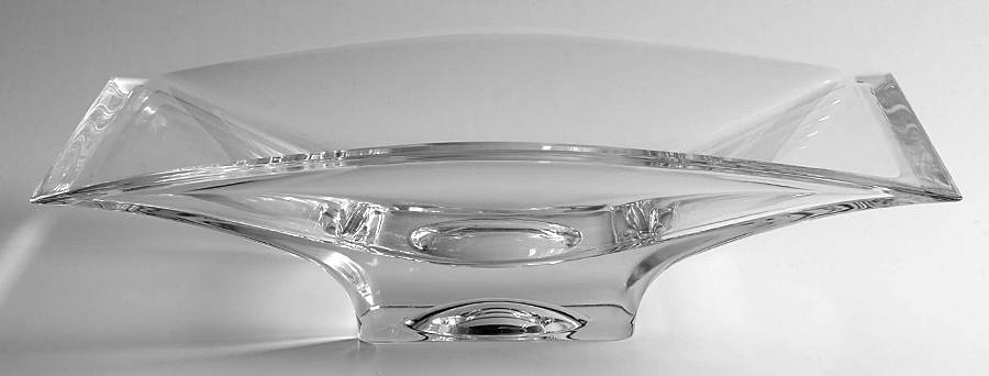 Planar 13" Rectangular Bowl by Nambe-1