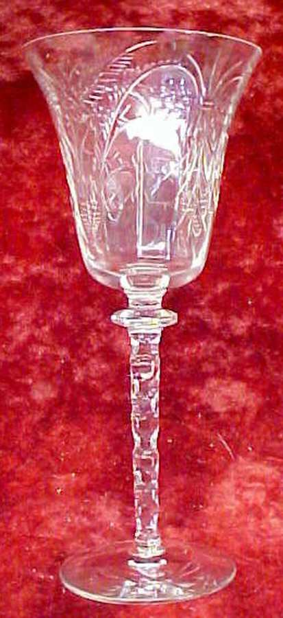 7651-1 Water Goblet by Newton Crystal Co.-1