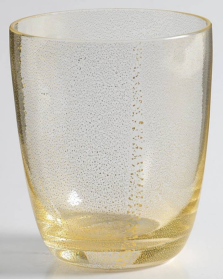 Aliseo Gold Wine Glass by Nason Moretti-1