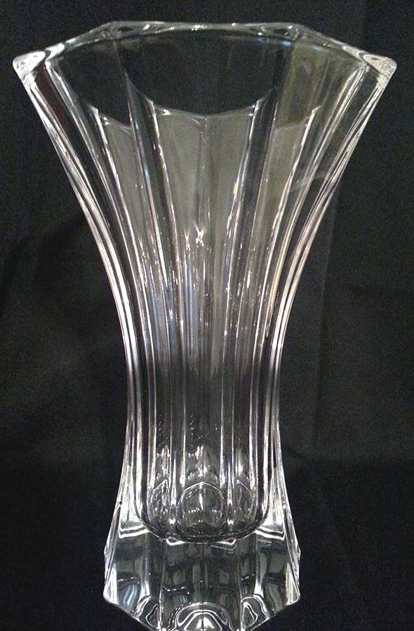 Saphir 9" Flower Vase by Nachtmann-1