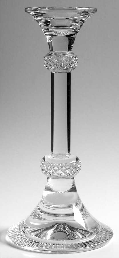 NMG14 9" Single Light Candlestick by Neiman Marcus Crystal-1
