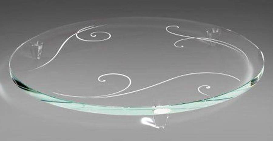 Platinum Wave Cake Plate by Noritake-1