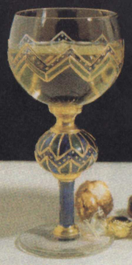 Ritterspiele Water Goblet by Nagel Crystal-1
