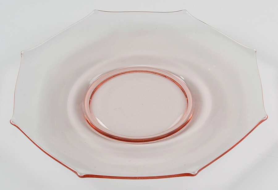 NEM7-Pink 7" Salad Plate by New Martinsville-1