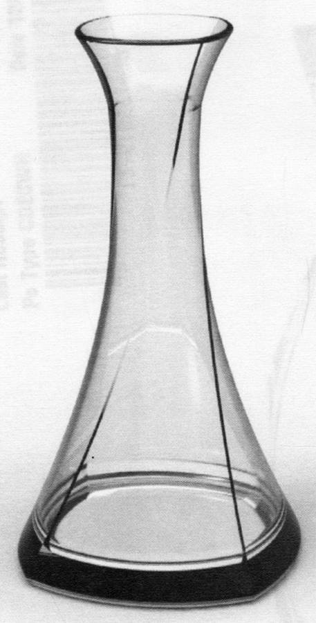 Twist Handled Wine Decanter No Stopper by Nambe-1