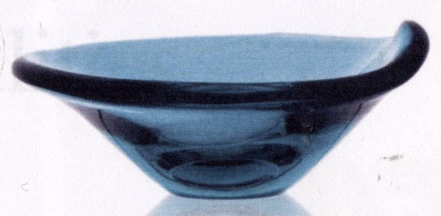 Butterfly-Teal 9" Round Bowl by Nambe-1