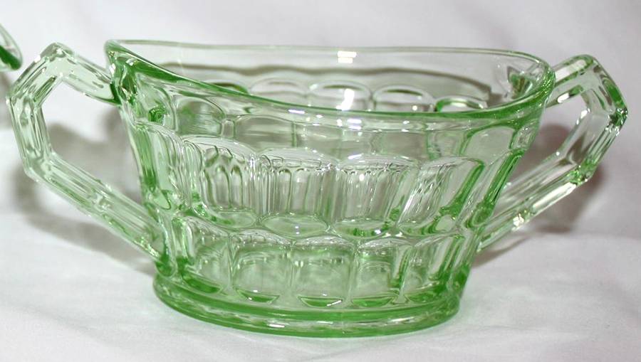 Hostmaster Green (Light) Open Sugar by New Martinsville-1