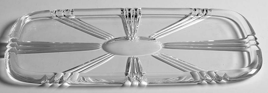 Valentino Rectangular Sandwich Tray by Nachtmann-1
