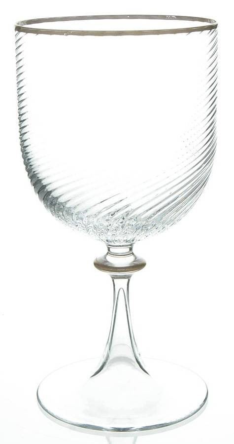 Gotici-Gold Water Goblet by Nason Moretti-1