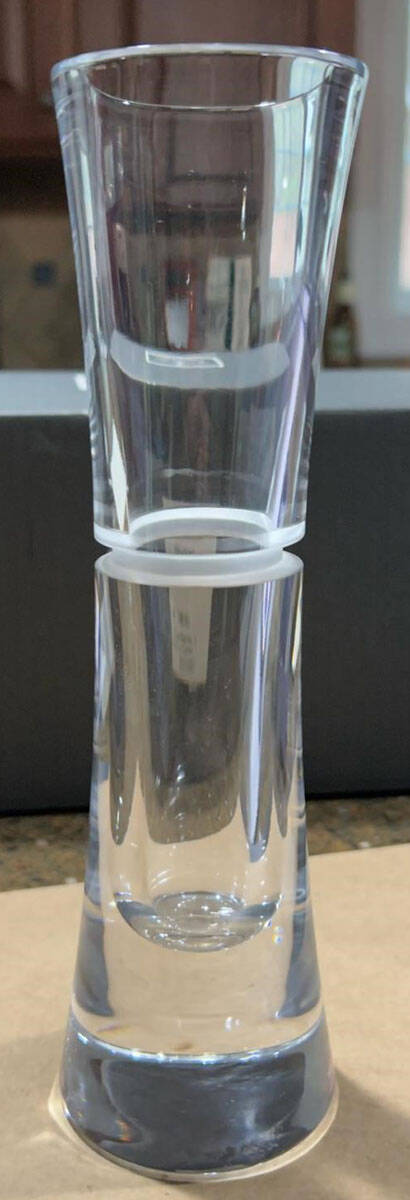 Ring 9" Flower Vase by Nambe-1