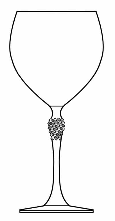 Gloria Water Goblet by Oscar de la Renta-1