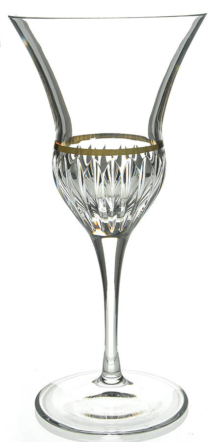 Tulipe D'Or Wine Glass by Oscar de la Renta-1