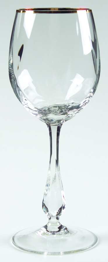 Belcourt Gold Wine Glass by Oneida-1