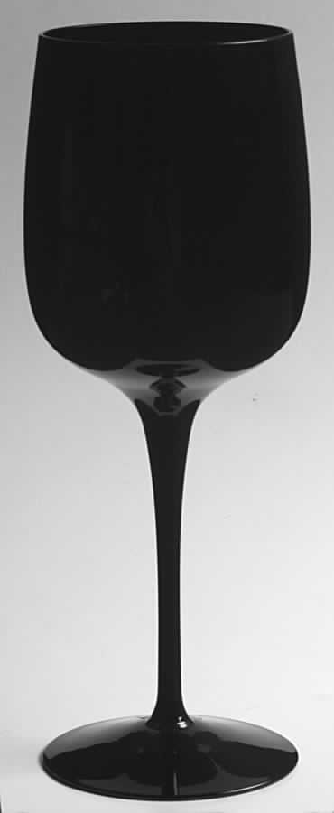 Minx Black (No Trim) Water Goblet by Oneida-1