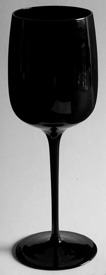 Minx Black (No Trim) Wine Glass by Oneida-1