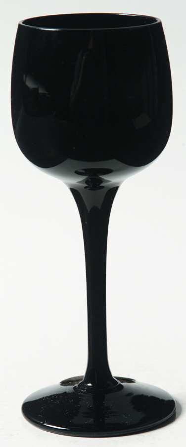 Minx Black (No Trim) Cordial Glass by Oneida-1