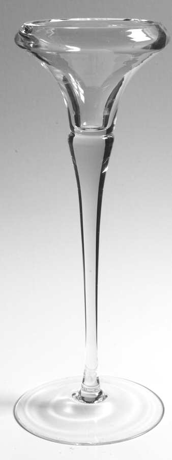 Minx Pink 9" Single Light Candlestick by Oneida-1