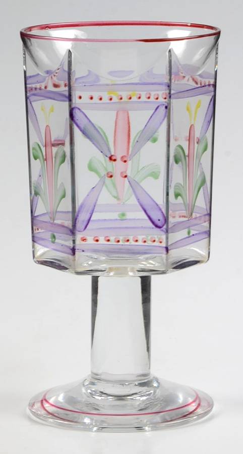 Anna Amethyst (Handpainted, Casual) Claret Wine by Orrefors-1