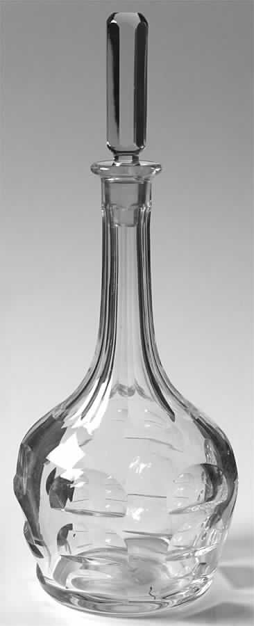 Bernadotte Decanter & Stopper by Orrefors-1
