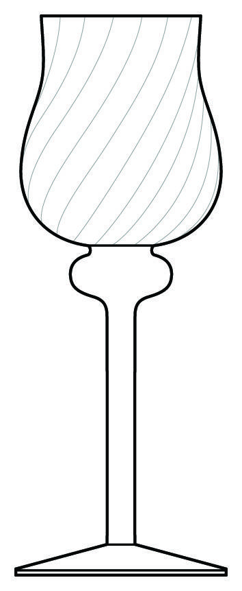 Berit Water Goblet by Orrefors-1