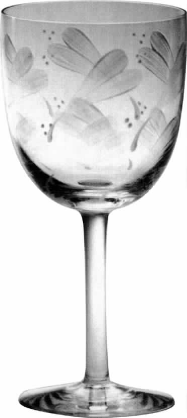 Blossom Water Goblet by Orrefors-1