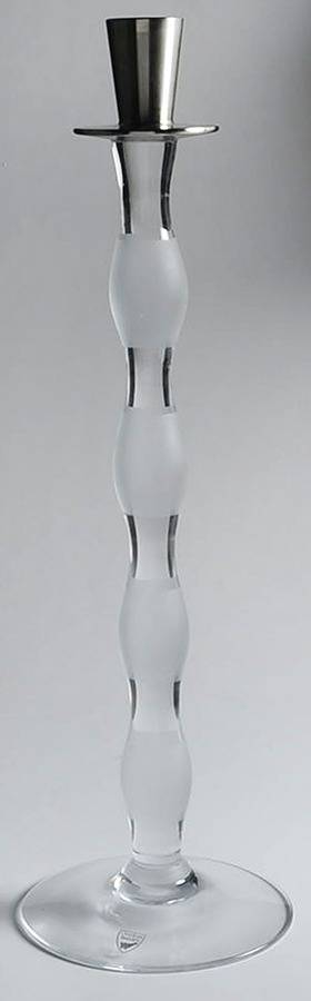 Celeste 16" Tall Single Light Candlestick by Orrefors-1