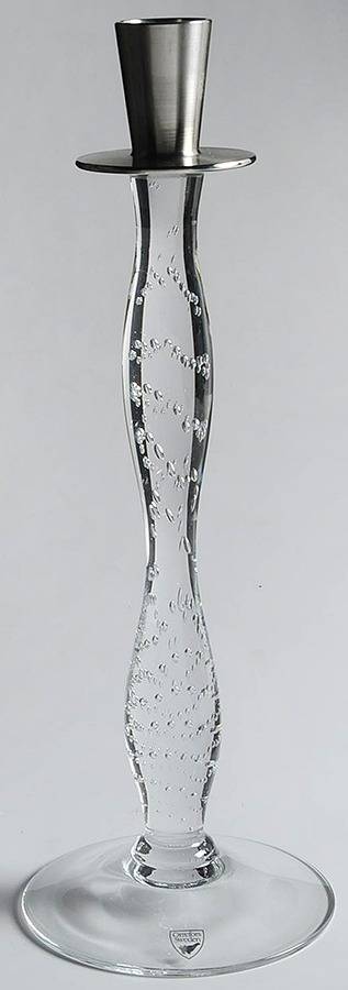 Celeste 13" Tall Single Light Candlestick by Orrefors-1