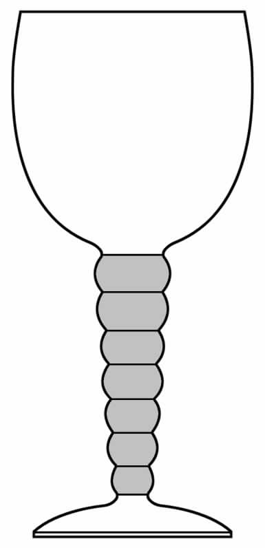 Celeste Water Goblet by Orrefors-1