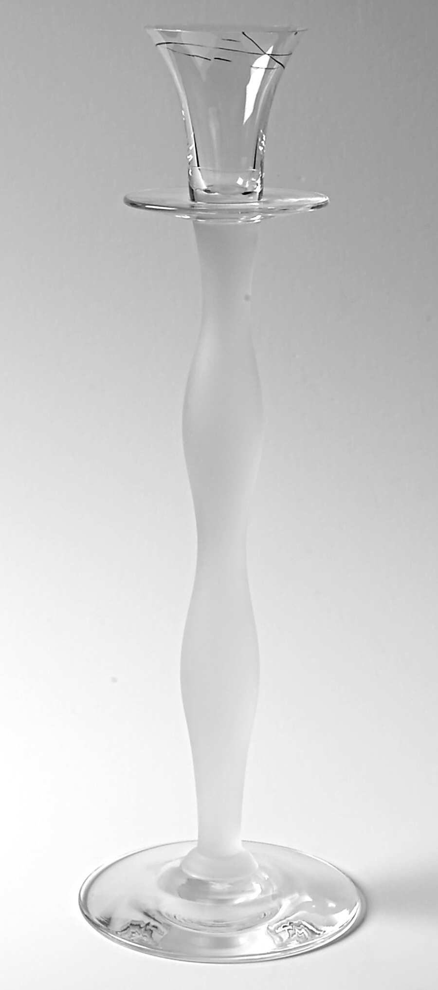 Celeste 13" Tall Single Light Candlestick by Orrefors-1
