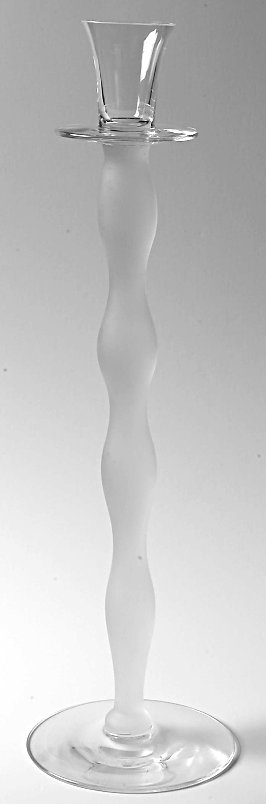 Celeste 16" Tall Single Light Candlestick by Orrefors-1