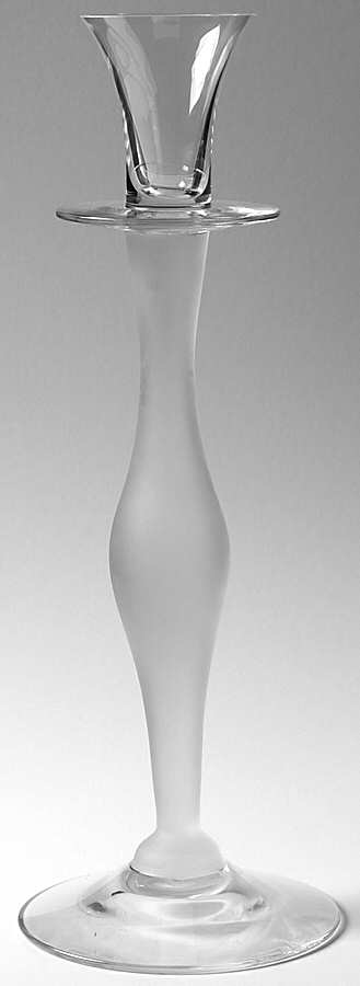 Celeste 11" Tall Single Light Candlestick by Orrefors-1