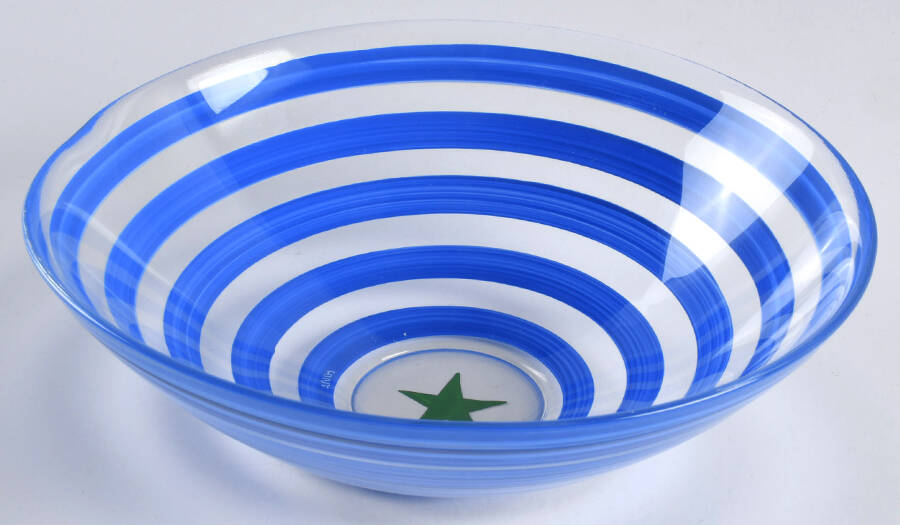Clown 7" Round Bowl by Orrefors-1