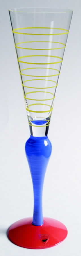 Clown Fluted Champagne by Orrefors-1
