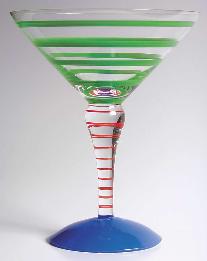 Clown Martini Glass by Orrefors-1